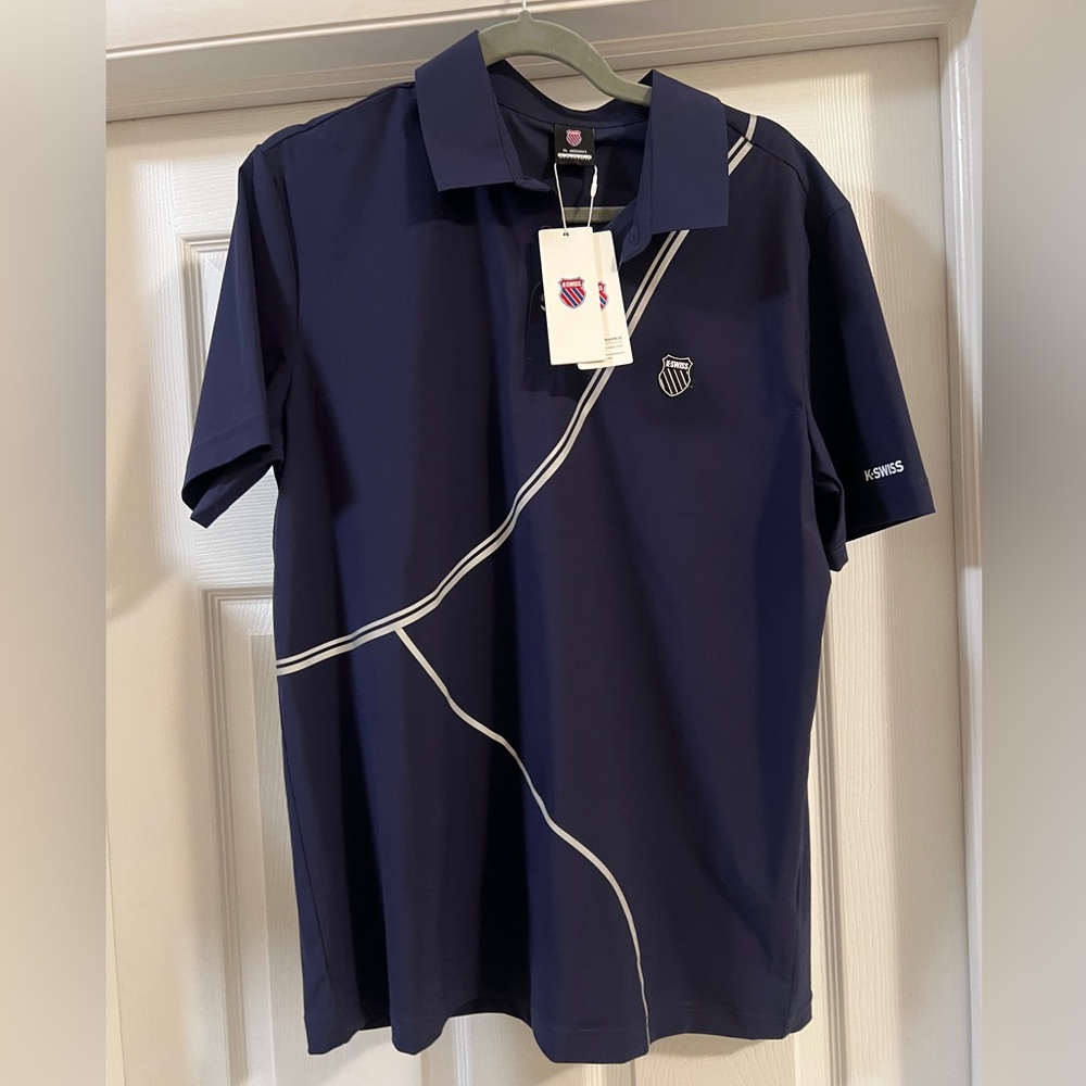 K-Swiss performance polo shirts mens